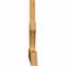 Ekena Millwork Richland Rough Sawn Timber Gable Bracket, Western Red Cedar, 108"W x 22"H x 2"D x 4"F, 5/12 Pitch GBW108X22X0204RIC00RWR - alternate 3